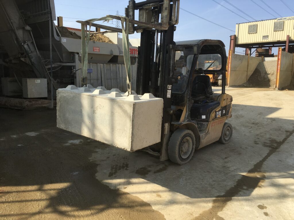 Concrete Lego Block