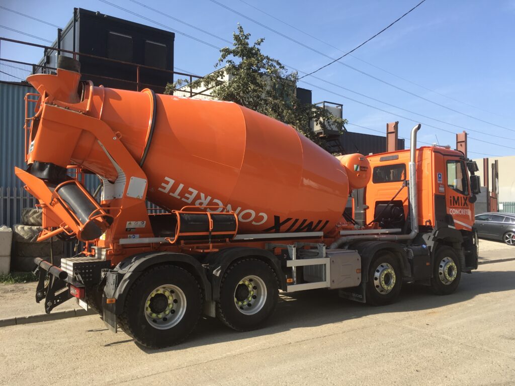 Readymix drum lorry