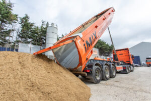We use the best quality aggregates in our concrete mixes