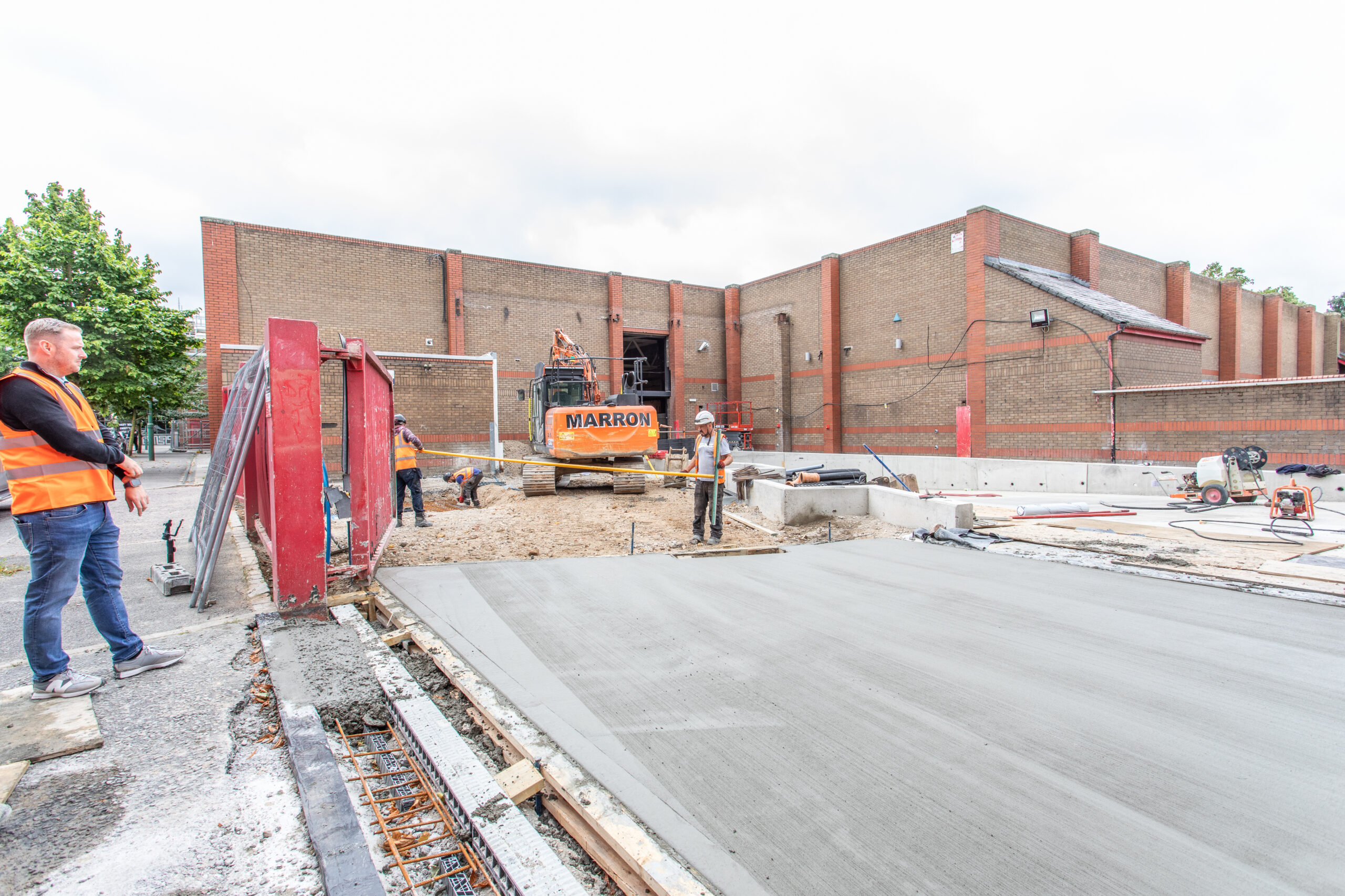 How Much Concrete Is Required To Build A Commercial Development?