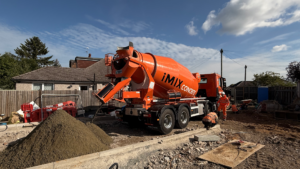 on-site concrete delivery